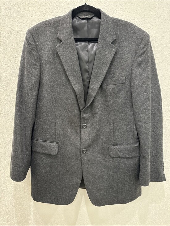 Jos. A. Bank Other - Jos. A. Bank Men's Dark Gray 100% Cashmere Suit Jacket Coat Blazer 42R